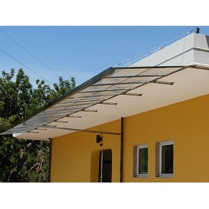 Pensilina in Acciaio